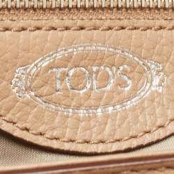 Tod's Beige Leather Thea Tote