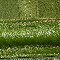 Tod's Green Leather D Bag Media Tote