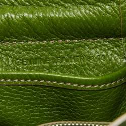 Tod's Green Leather D Bag Media Tote
