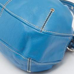 Tod's Blue Leather Hobo