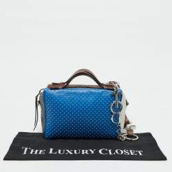 Tod's Multicolor Leather Gommino Studded Bowling Bag
