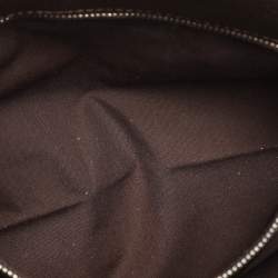 Tod's Brown Leather Buckle Satchel
