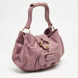 Tod's Pink Leather Front Pocket Shoulder Bag