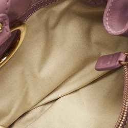 Tod's Pink Leather Front Pocket Shoulder Bag