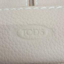 Pre Owned Tod's Beige Leather shoulder bag