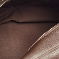 Pre Owned Tod's Dark Brown Leather Micky Hobo