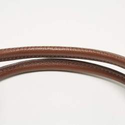 Pre Owned Tod's Brown Leather Studs Hobo