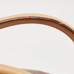 Pre Owned Tod's Mauve/Tan Patent Fabric G-Line Easy Duffel Bag