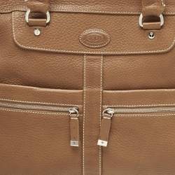 Pre Owned Tod's Brown Leather Miky Nomad Shopper Tote