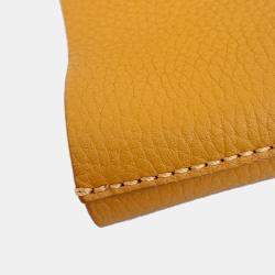 Pre Owned Tod's Yellow Leather Tote