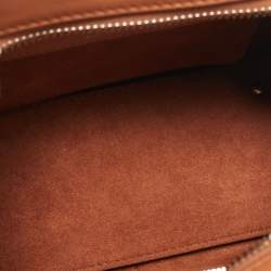 Pre Owned Tod's Brown Leather Mini Sella Tote