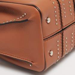 Pre Owned Tod's Brown Leather Mini Sella Tote