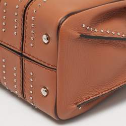 Pre Owned Tod's Brown Leather Mini Sella Tote