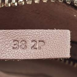 Pre Owned Tod's Dark Beige Leather Gommino Shoulder Bag