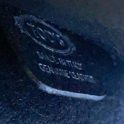 Pre Owned Tod Ron Herman Collaboration Handbag Black Leather Size Micro