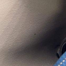 Pre Owned Tod Leather 2-Way Handbag Blue/Gray Leather Size Mini