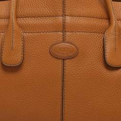 Pre Owned Tod's D Bag Media Tan Leather Tote