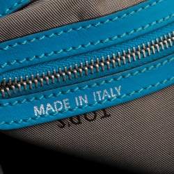 Pre Owned Tod's Blue Leather Shoulder Bag