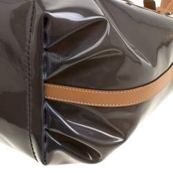 Tod's Black/Brown PVC and Leather Tote