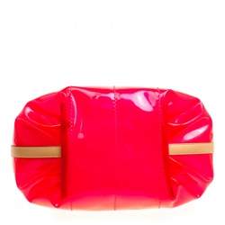 Pre Owned Tod's Red/Beige PVC and Leather Tote