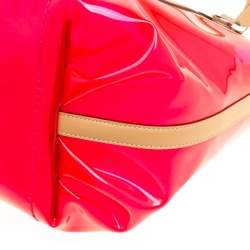 Pre Owned Tod's Red/Beige PVC and Leather Tote
