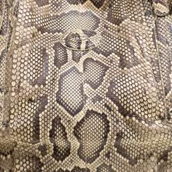 Tod's Beige Python G-Line Easy Sacca Tote