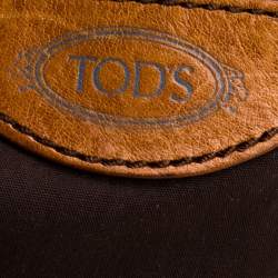 مملوكة مسبقًا Tod’s Brown Leather Peggy Satchel
