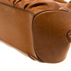 مملوكة مسبقًا Tod’s Brown Leather Peggy Satchel
