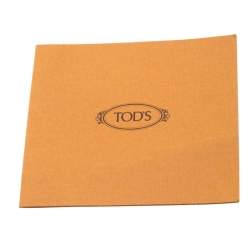 Tod's Green Shimmering Suede Pashmy Hobo