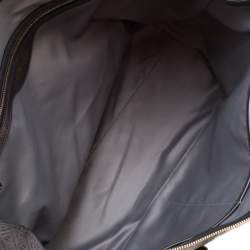 Tod's Grey Signature Embossed Leather Satchel 