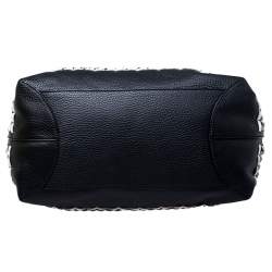 مملوكة مسبقًا Tod's Black Leather Gipsy Shopper Tote