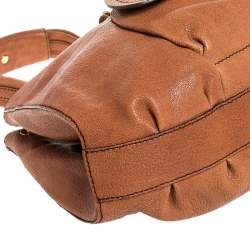 مملوكة مسبقًا حقيبة كتف تودز جلد بنية