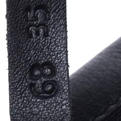 Pre Owned Tod's Multicolor Mink Fur and Leather Double T Flap Shoulder Bag