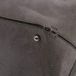 مملوكة مسبقًا حقيبة يد تودز بوكس جلد مدبوغ رمادي