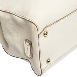 Pre Owned حقيبة يد تودز دي ستيلينغ بيكولو جلد كريمي