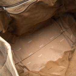 Pre Owned Tod's Beige Leather Shade Tote