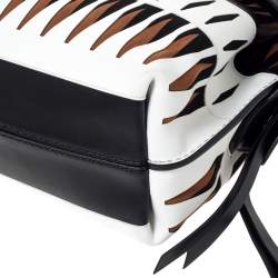 Tod's Multicolor Leather Wave Top Handle Bag