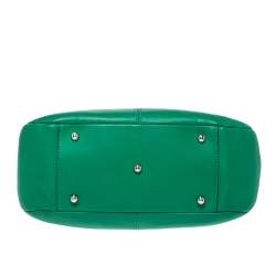 مملوكة مسبقًا Tod's Green Leather Beveled Tote