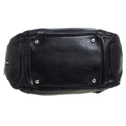 Pre Owned Tod's Black Leather Pocket Hobo