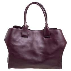 Pre Owned Tod's Tricolor Leather Cape Tote