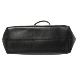 Pre Owned Fendi Black Leather Monster Roll Shopper Tote