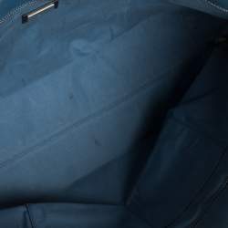 Pre Owned Fendi Black Leather Monster Roll Shopper Tote