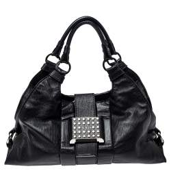 T Timeless Hobo Bag in Leather Large