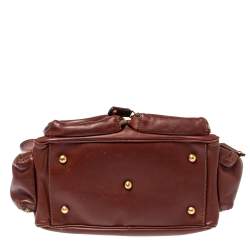 مملوكة مسبقًا حقيبة تودز جيوب متعددة جلد بني 