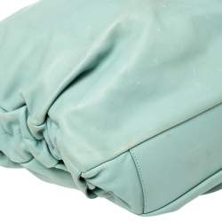 مملوكة مسبقًا حقيبة يد تودز جلد طيات أخضر