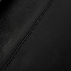 Pre Owned حقيبة ساتشل تودز سيلا جلد أسود مزينة شراشيب