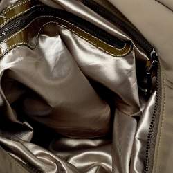 Tod's Grey Neoprene Fabric Hobo