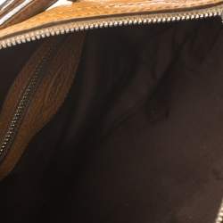 Pre Owned Tod's Tan Leather Miky Satchel