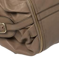 Pre Owned حقيبة يد توتس تودز "جي-لاين ايزي ساكا" جلد بني فاتح 