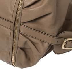 Pre Owned حقيبة يد توتس تودز "جي-لاين ايزي ساكا" جلد بني فاتح 